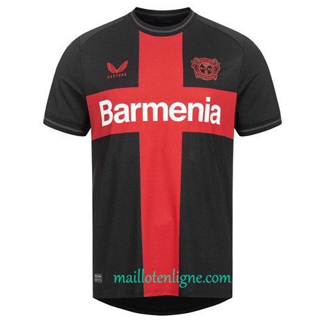 Thai Maillot Bayer 04 Leverkusen Domicile Noir 2023 2024