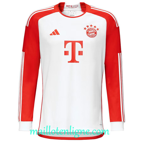 Thai Maillot du Bayern Munich Domicile Manche Longue 2023 2024