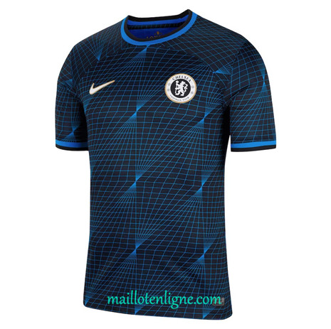 Thai Maillot Chelsea Exterieur Bleu 2023 2024