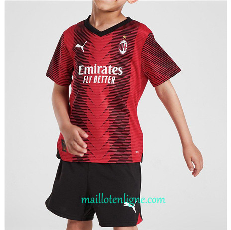 Thai Maillot du AC Milan Enfant Domicile 2023 2024