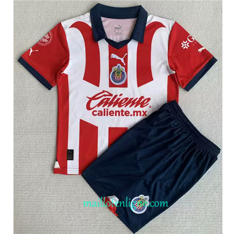 Thai Maillot du Chivas Enfant Domicile 2023 2024