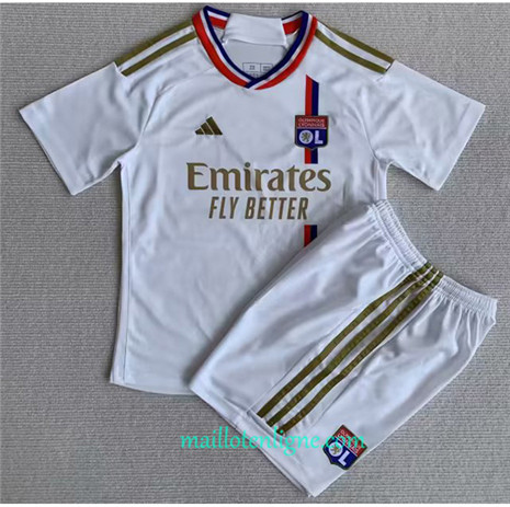 Thai Maillot du Lyon Enfant Domicile 2023 2024