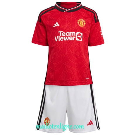 Thai Maillot du Manchester United Enfant Domicile 2023 2024