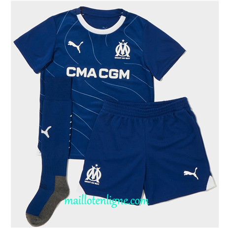 Thai Maillot du Marseille Enfant Exterieur 2023 2024