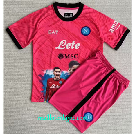 Thai Maillot Napoli Enfant Rouge 2023 2024