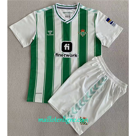 Thai Maillot Real Betis Enfant Domicile 2023 2024