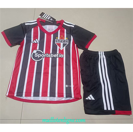 Thai Maillot du Sao Paulo Enfant Exterieur 2023 2024