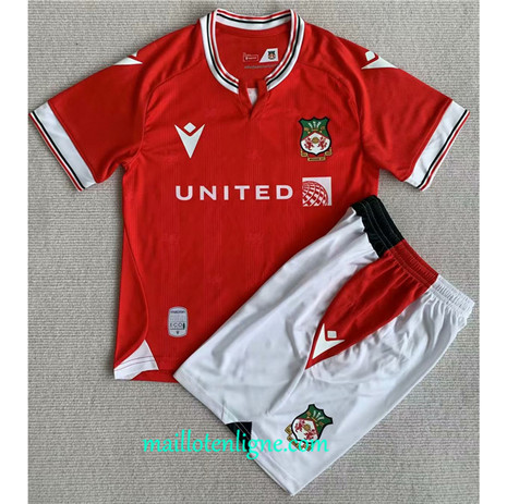 Thai Maillot du Wrexham Enfant Domicile 2023 2024