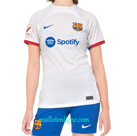 Thai Maillot Barcelone Femme Exterieur 2023 2024