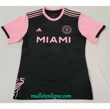 Thai Maillot du Inter Miami Noir/Rose 2023 2024