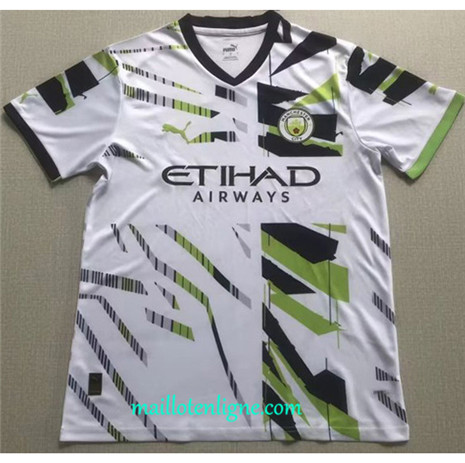 Thai Maillot du Manchester City Training Blanc 2023 2024