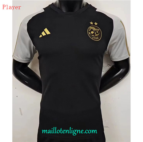 Thai Maillot Player Algerie Noir 2023 2024