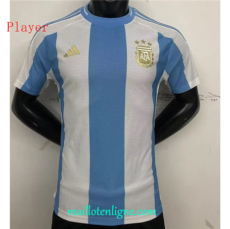 Thai Maillot du Player Argentine Bleu/Blanc 2023 2024