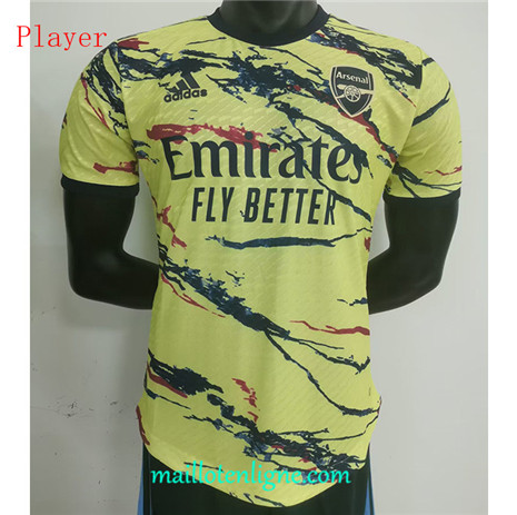 Thai Maillot du Player Arsenal Jaune/Noir 2023 2024