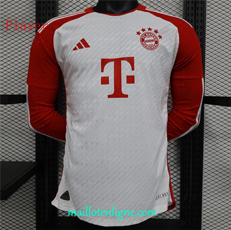 Thai Maillot Player Bayern Munich Domicile Manche Longue 2023 2024