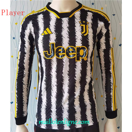 Thai Maillot du Player Juventus Domicile Manche Longue 2023 2024