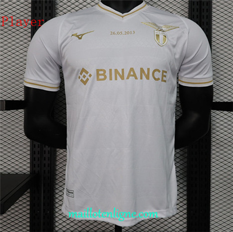 Thai Maillot Player Lazio Commemorative Blanc 2023 2024