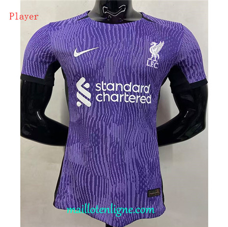 Thai Maillot Player Liverpool Violet 2023 2024