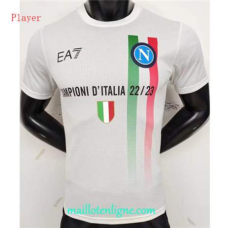 Thai Maillot du Player 2023 2024 Napoli Blanc