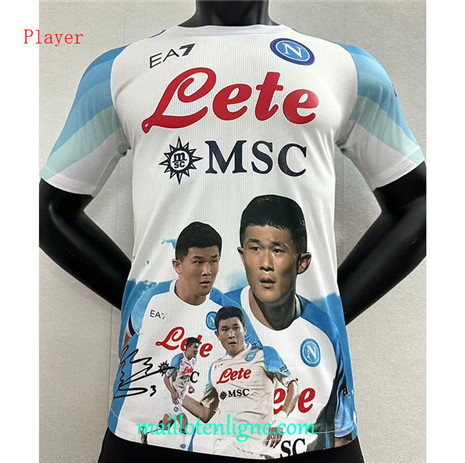 Thai Maillot Napoli Player Blanc 2023 2024