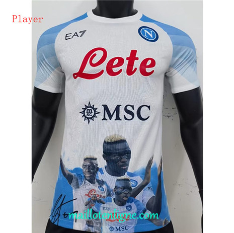 Thai Maillot du Player Napoli Blanc 2023 2024