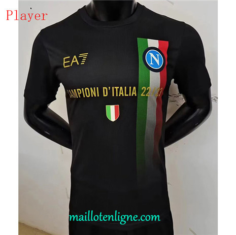 Thai Maillot Player Napoli Noir 2023 2024