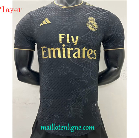 Thai Maillot du Player Real Madrid Édition spéciale Noir 2023 2024