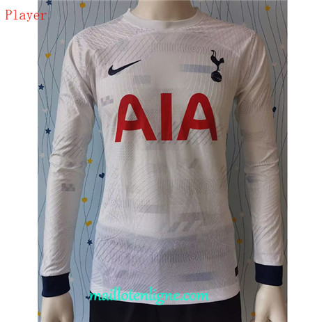 Thai Maillot Player Tottenham Domicile Manche Longue 2023 2024