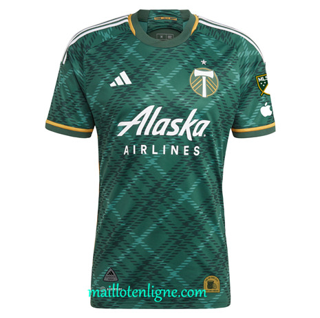 Thai Maillot du Portland Timbers Domicile Vert 2023 2024