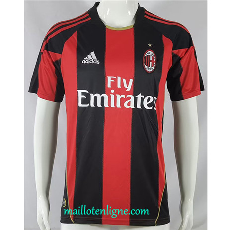 Thai Maillot du Retro AC Milan Domicile 2010-11