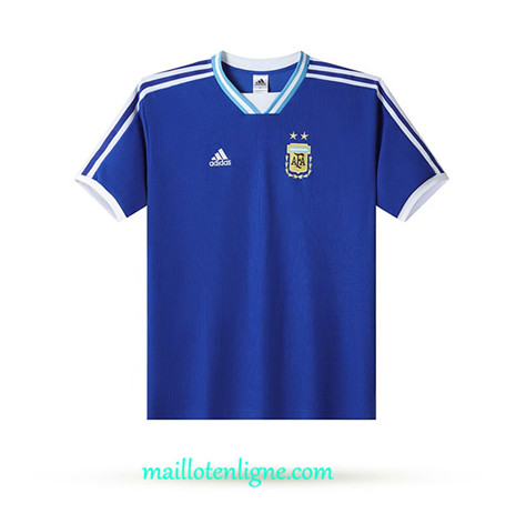 Thai Maillot du Retro Argentine Bleu 2022