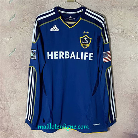 Thai Maillot du Retro Los Angeles Galaxy Manche Longue 2011-12