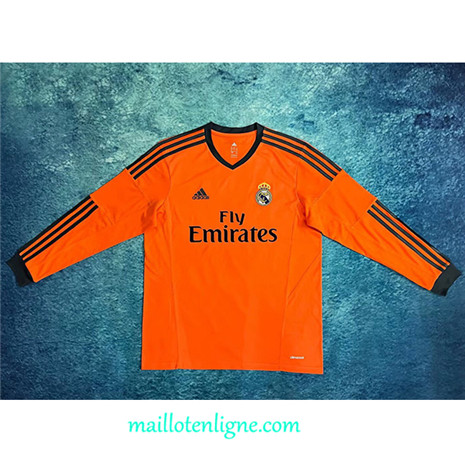 Thai Maillot Retro Real Madrid Third Manche Longue 2013-14