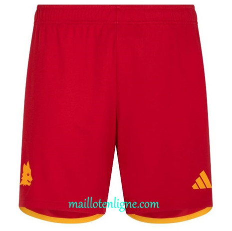 Thai Maillot du AS Roma Domicile Short 2023 2024