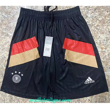 Thai Maillot du Allemagne Short Noir 2023 2024