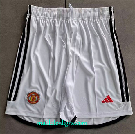 Thai Maillot du Manchester United Domicile Short 2023 2024