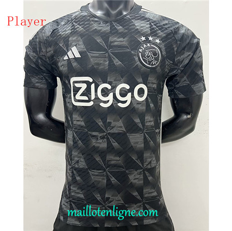 Thai Maillot Player Ajax Noir 2023 2024 ML0041