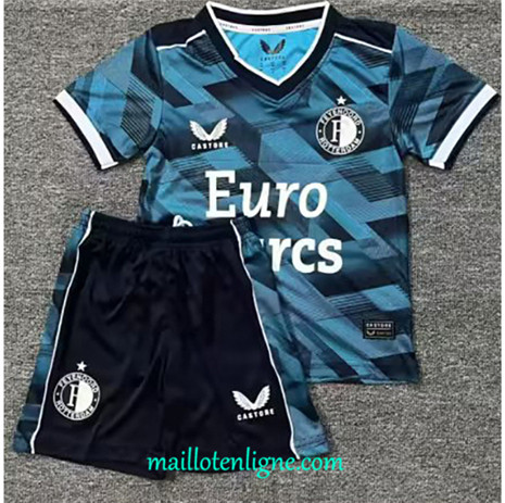 Thai Maillot Feyenoord Enfant Bleu 2023 2024 ML0067