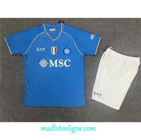 Thai Maillot Naples Enfant Domicile 2023 2024 ML0071