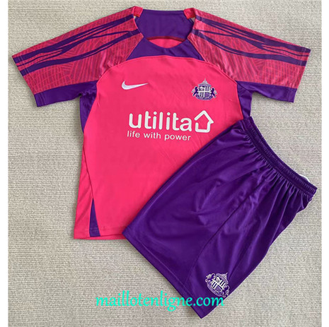 Thai Maillot Sunderland Enfant Exterieur 2023 2024 ML0055