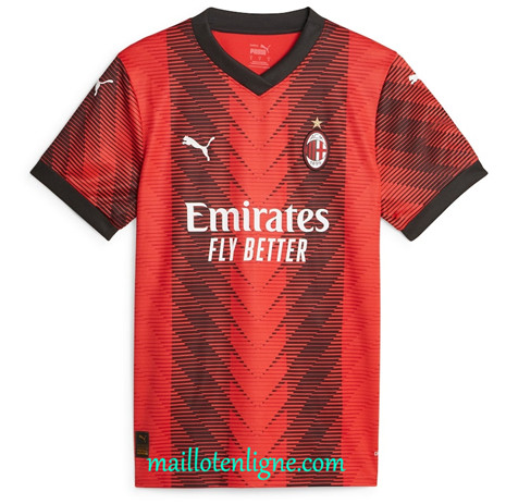 Thai Maillot AC Milan Femme Domicile 2023 2024 ML0086