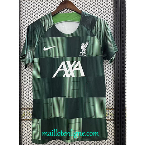 Thai Maillot Liverpool Training Vert 2023 2024 ML0166