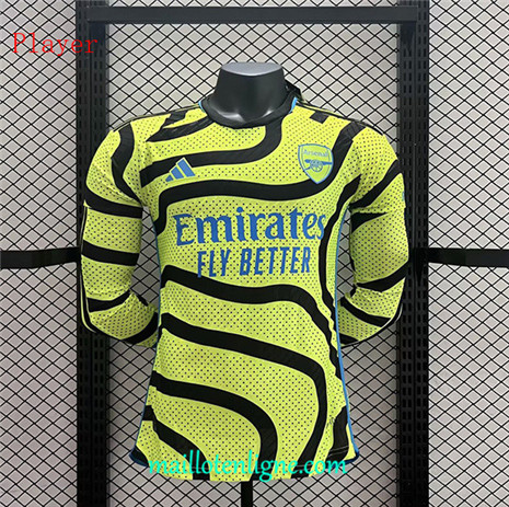 Thai Maillot Player Arsenal Exterieur Manche Longue 2023 2024 ML0151