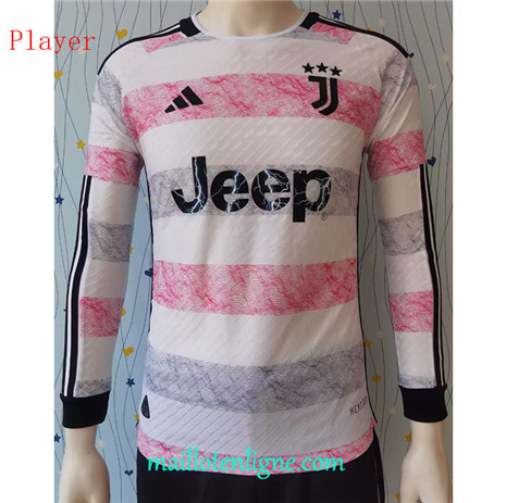 Thai Maillot Player Juventus Exterieur Manche Longue 2023 2024 ML0196