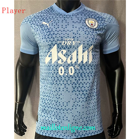 Thai Maillot Player Manchester City Bleu 2023 2024 ML0168