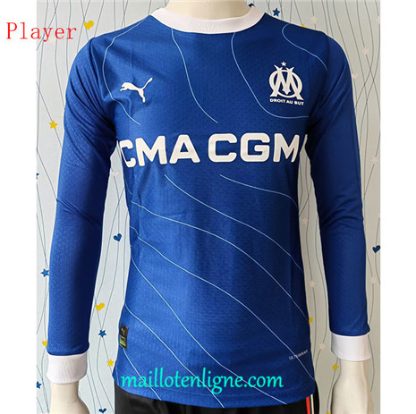 Thai Maillot Player Marseille Exterieur Manche Longue 2023 2024 ML0134