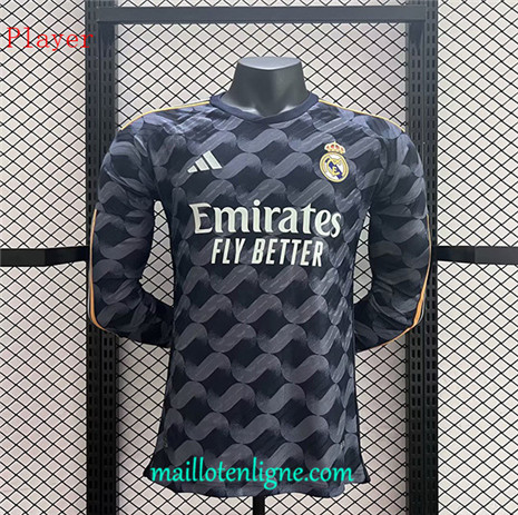 Thai Maillot Player Real Madrid Exterieur Manche Longue 2023 2024 ML0121
