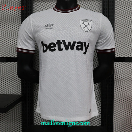 Thai Maillot Player West ham Exterieur 2023 2024 ML0184