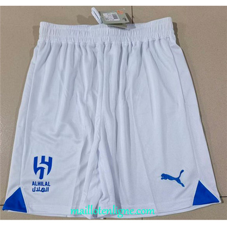 Thai Maillot Al Hilal SFC Exterieur Short 2023 2024 ML0216