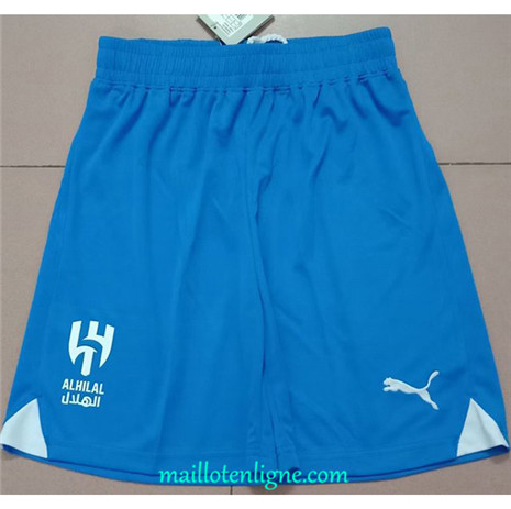 Thai Maillot Al Hilal SFC Domicile Short 2023 2024 ML0217